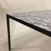 60s grey ceramic coffee table