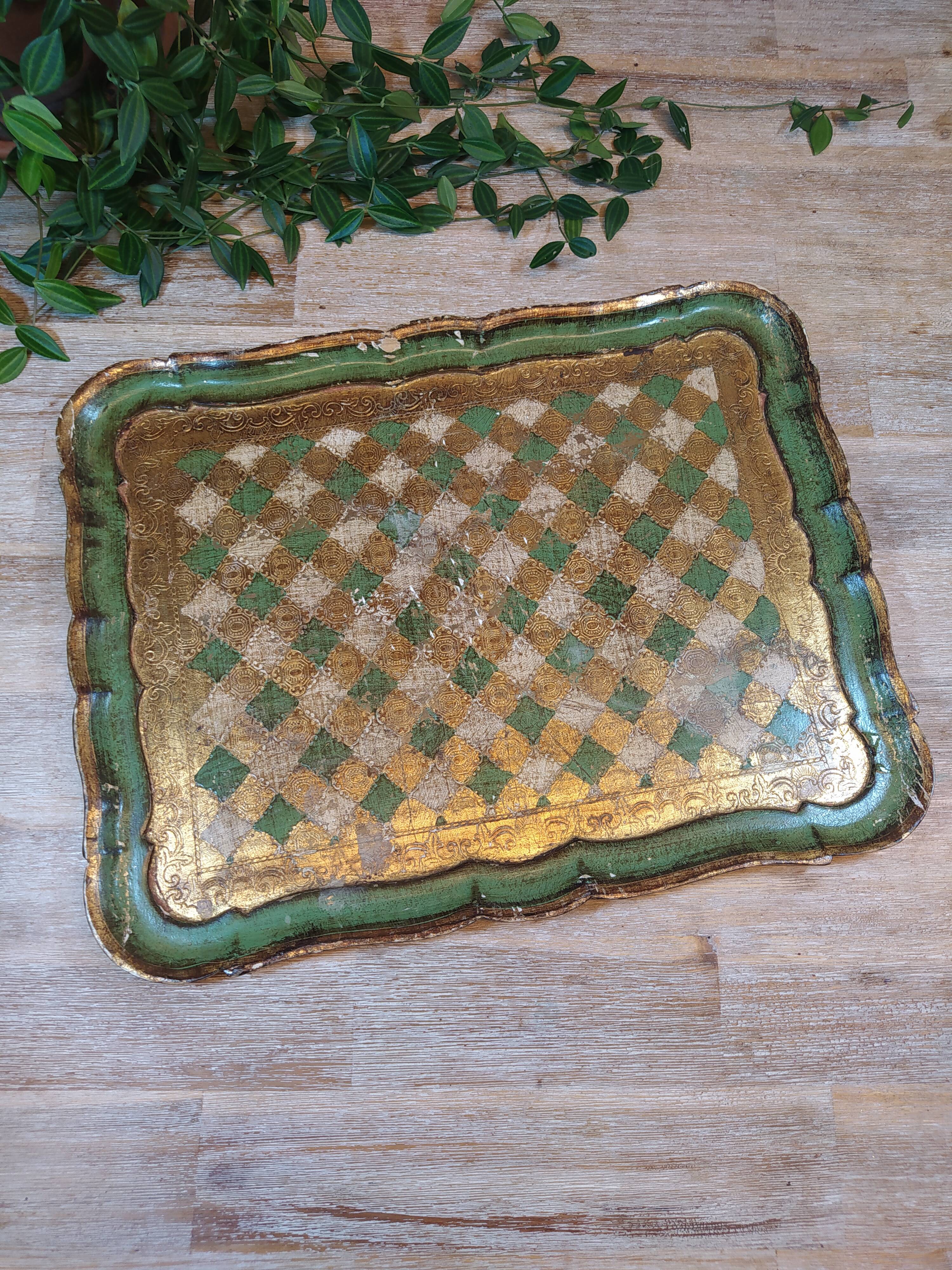 Vintage Venetian tray