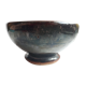Glazed stoneware bowl stamped Lucien Talbot-Foucher, La Borne (Cher)