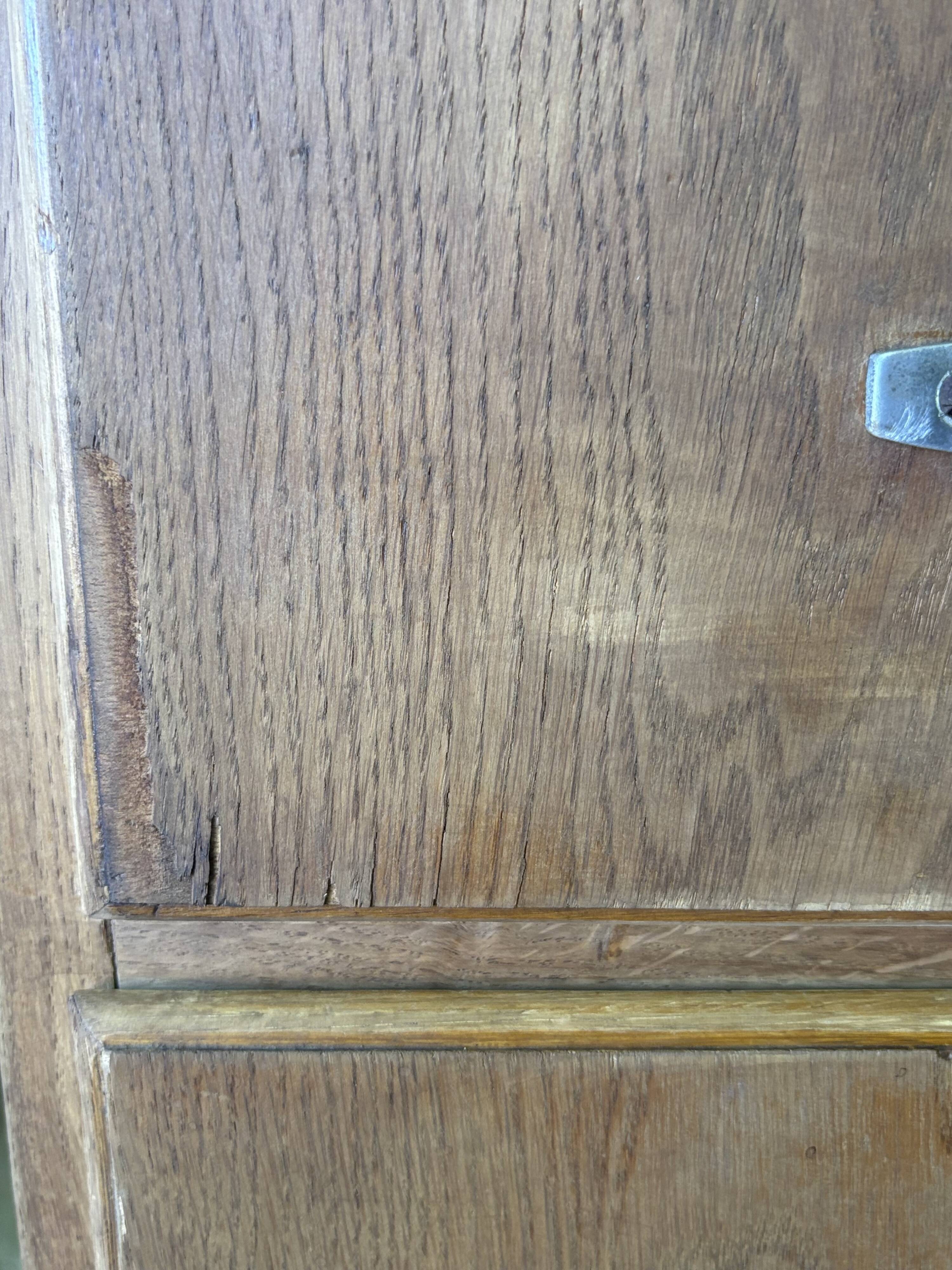 Renovated antique notary's binder