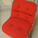 Pair of chairs of Charles Pollock for Knoll