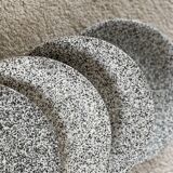 4 Castelforte dessert plates.