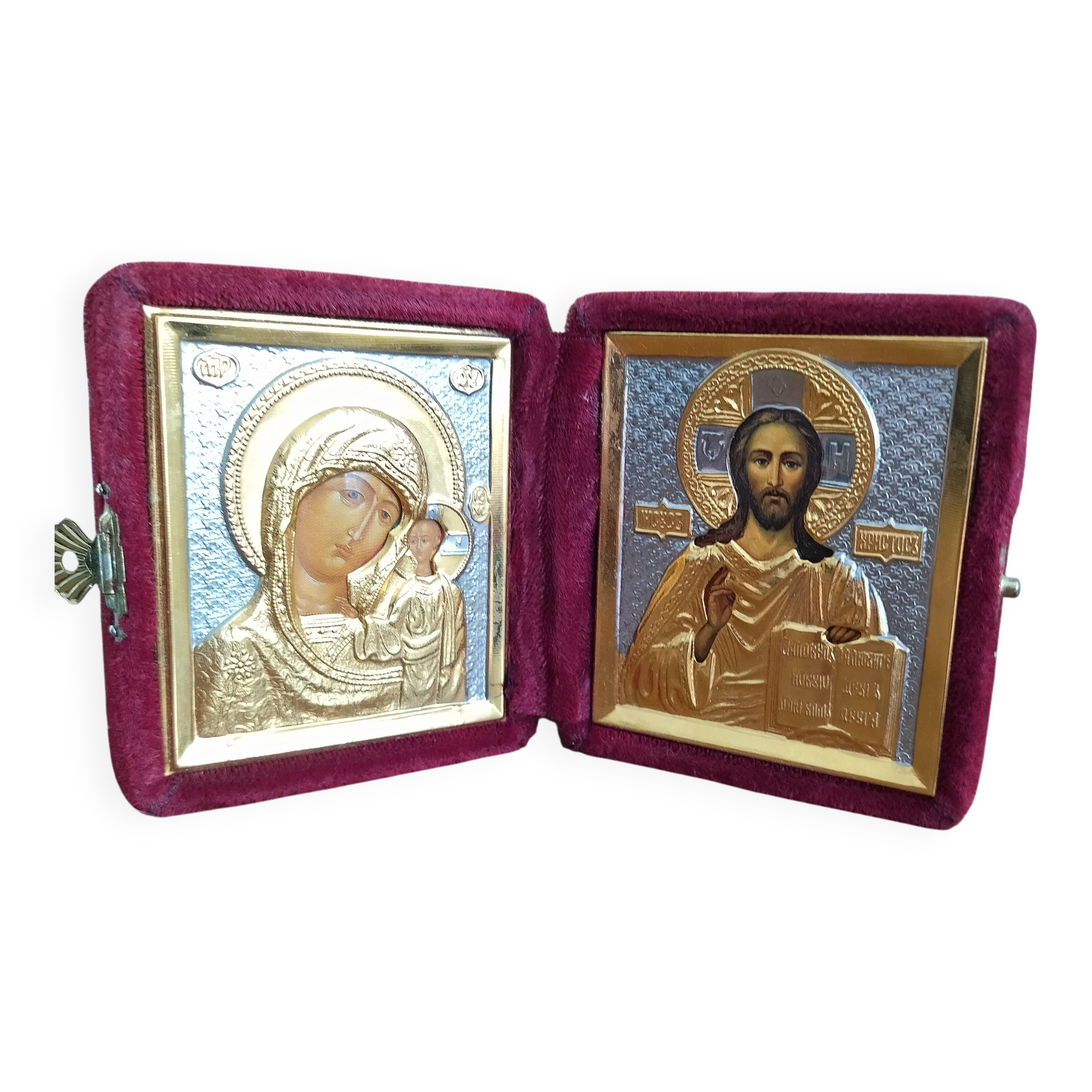 Prestigious Orthodox Icons – Gold & Silver Plating – Kazan and Vla