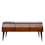 Commode à tiroirs italienne unique du milieu du siècle, 1960s