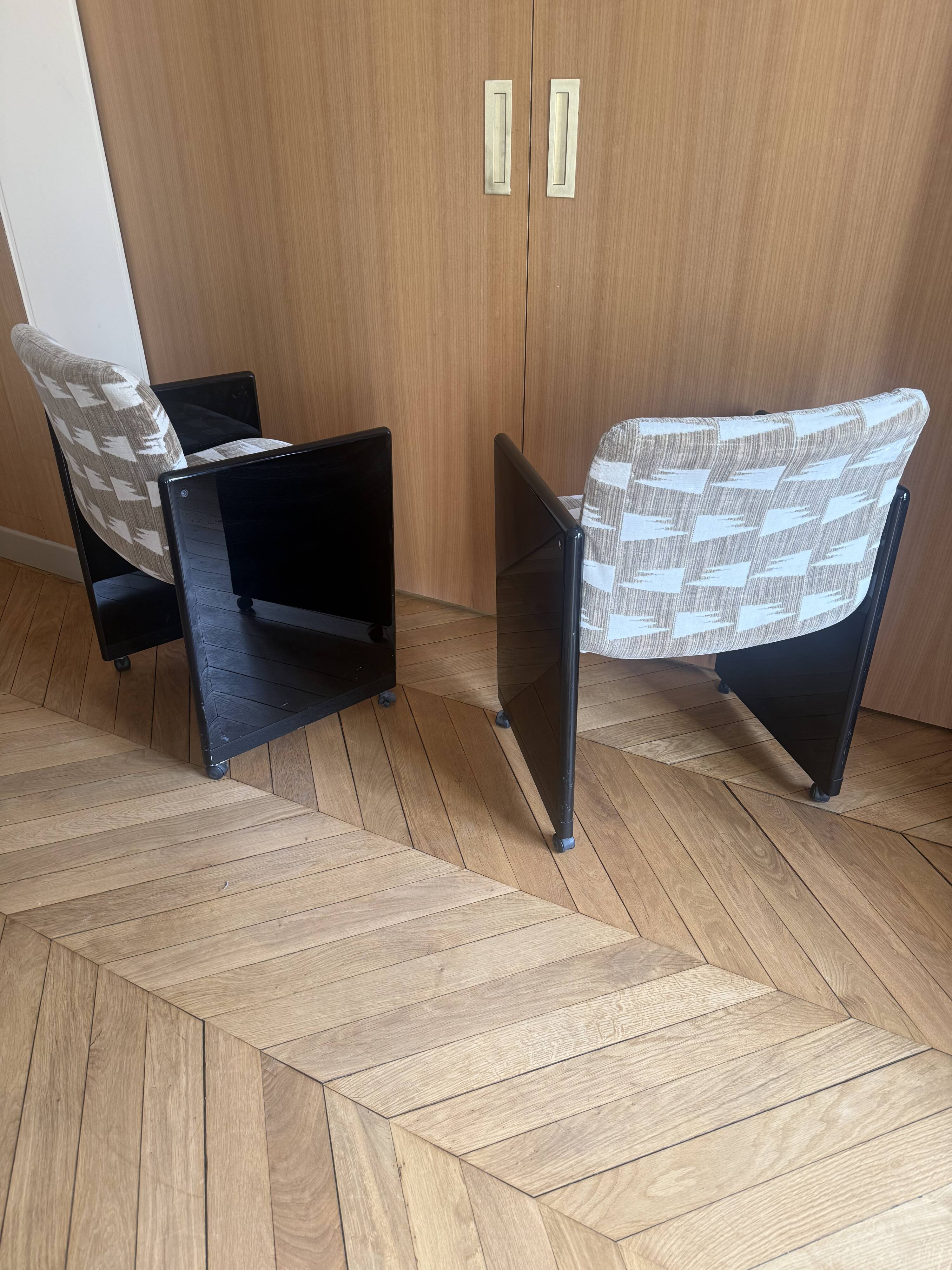 Fauteuils par Kazuhide Takahama pour Studio Simon, 1970s, Set de 10