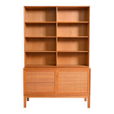 Bibliothèque par Alf Svensson pour Bjästa Möbelfabrik, années 1960.