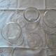 Lot 3 jars transparent glass 1 l