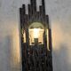 3 appliques Fantoni design italien brutaliste