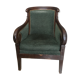 Old bergère armchair