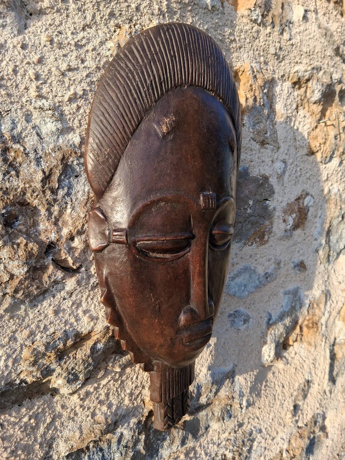 Ancient African mask