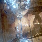 6 port glasses in hand-cut crystal
