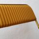 Chaises pliantes en velours orange 70's