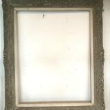 Wooden frame and patinated stucco XX century