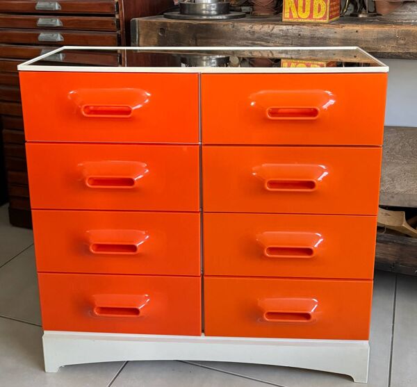 Commode vintage Marc Held pour Prisunic