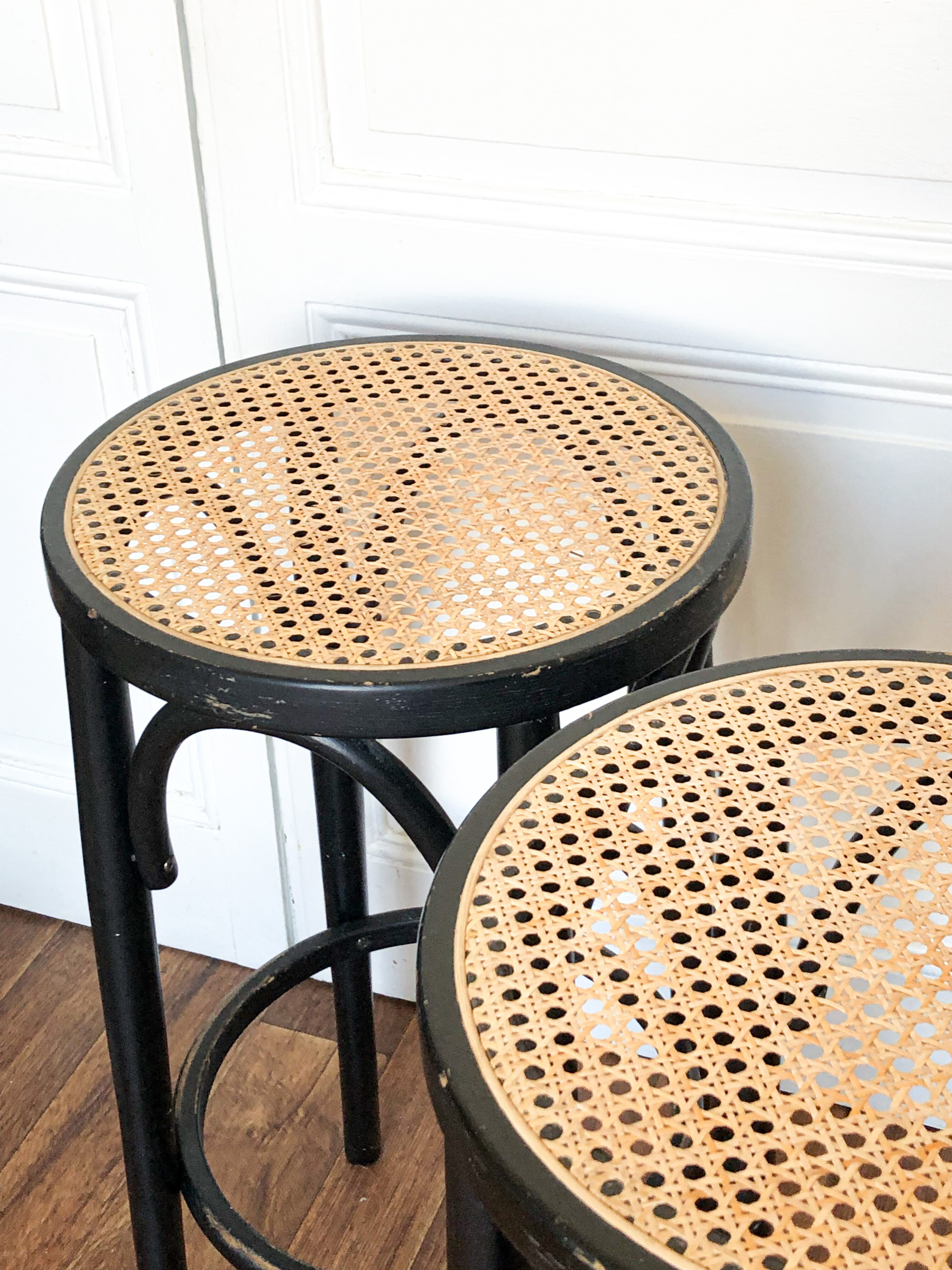 Pair of bistro stools