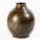 Art deco french dinanderie brass evolution vase by Paul Louis Mergier