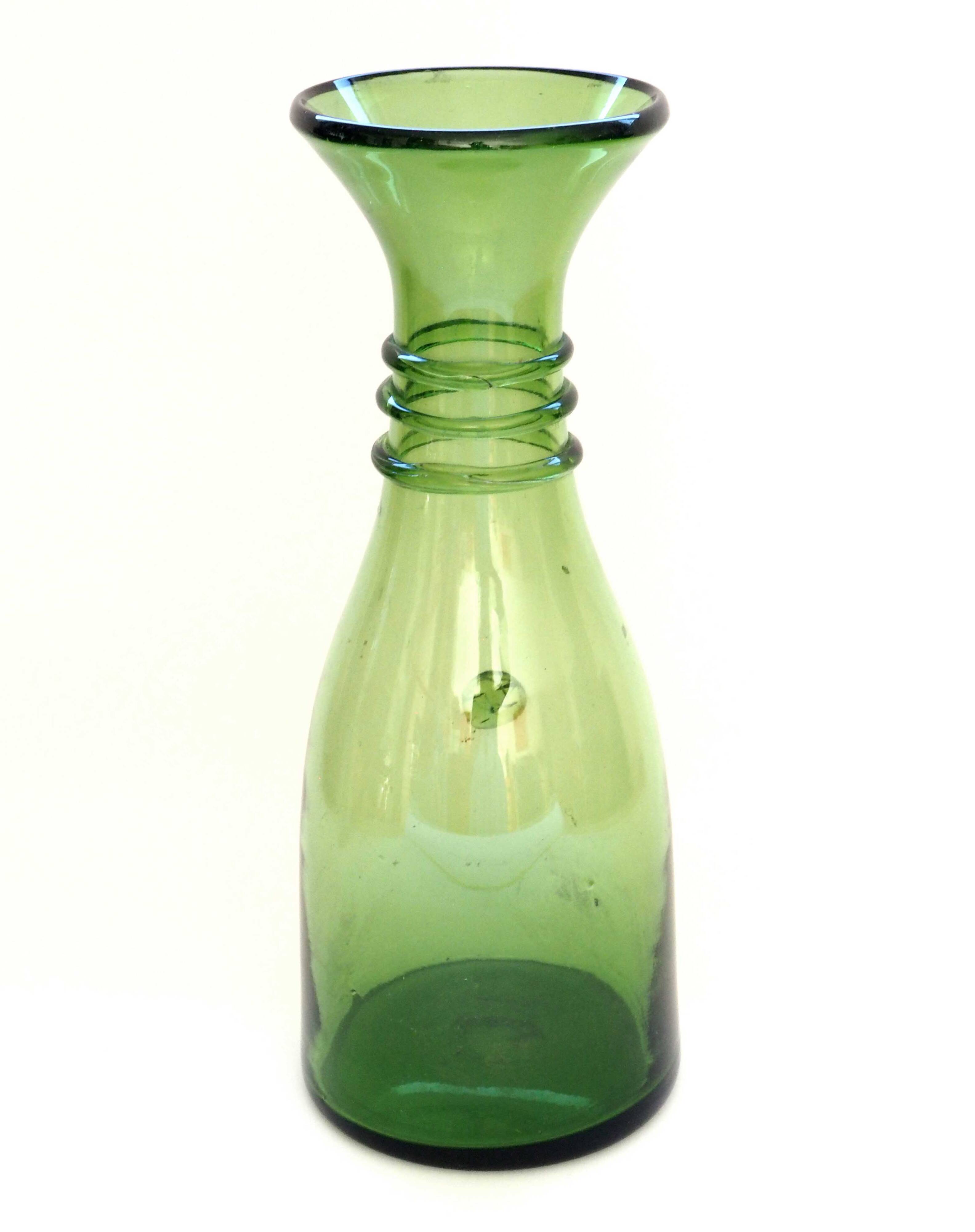 Biot glass carafe