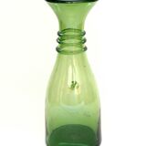 Biot glass carafe