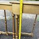 Set of 3 nesting tables – Golden finish