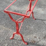 Wrought iron bistro table