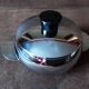 Vintage stainless steel sugar bowl