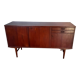 Scandinavian vintage sideboard 3 doors 2 drawers