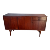 Scandinavian vintage sideboard 3 doors 2 drawers