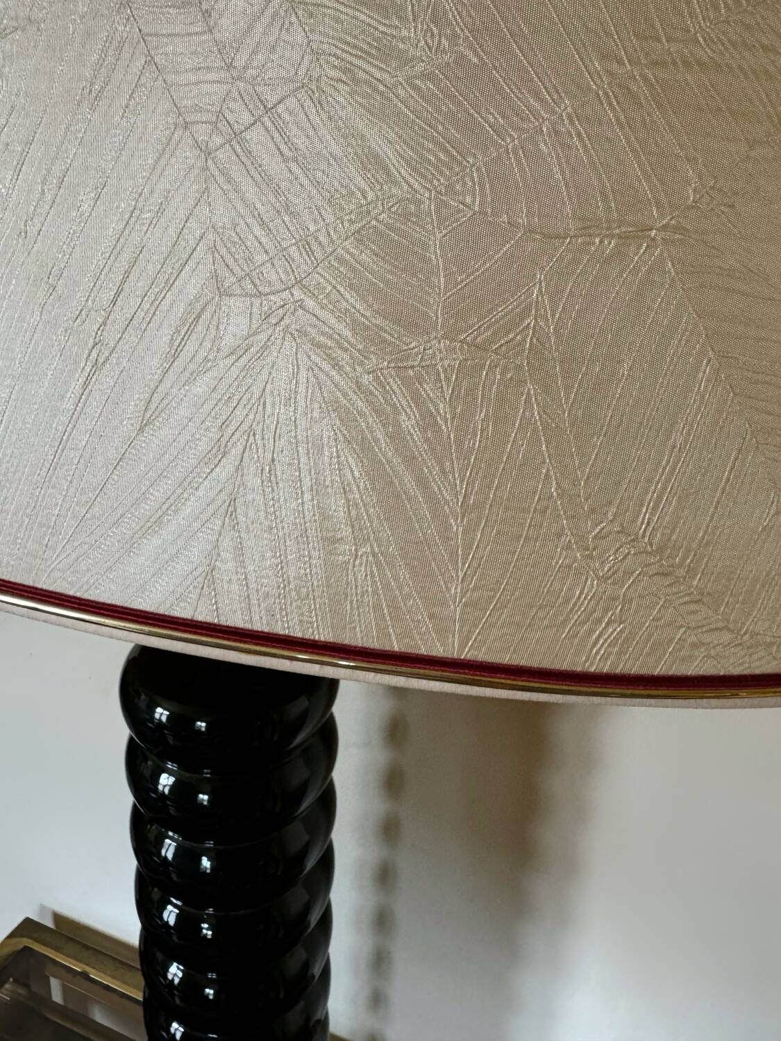 Large ceramic lamp from the 80s