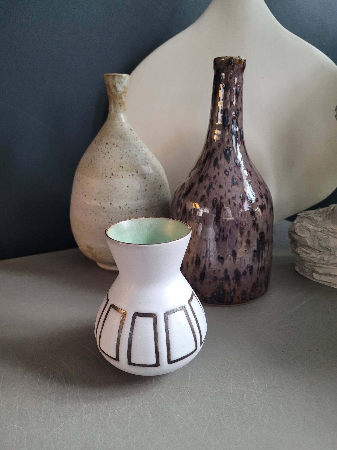 50's ceramic vase