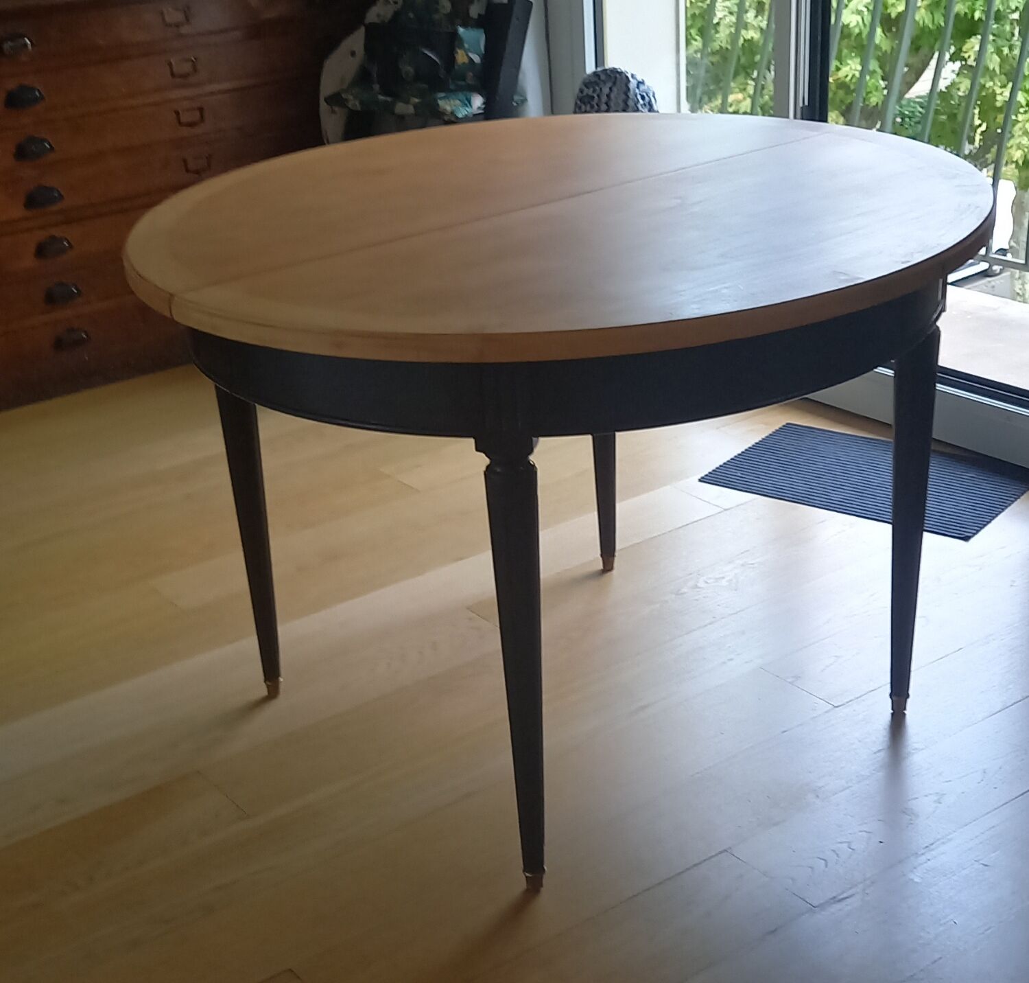 Dining table and chairs