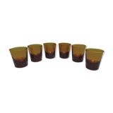 Set of 6 glasses glasses handmade