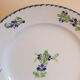 10 flat plates in Iron earth blueberry décor