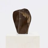 Studio Pottery Free Form Ceramic Glazed Vase 1960s
