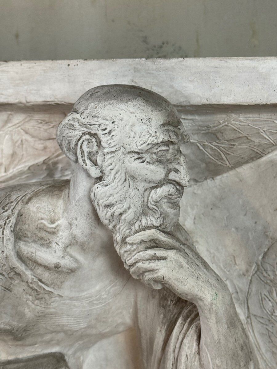 Plaster sculpture, circa 1900