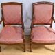 Paire de Fauteuils en Acajou, époque Restauration – Début XIXe