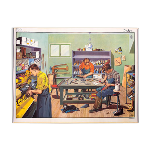 Cordonnier, grille éducatif, 1965
