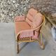 Italian wicker sofa