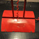 Lampadaire 1980 en metal rouge