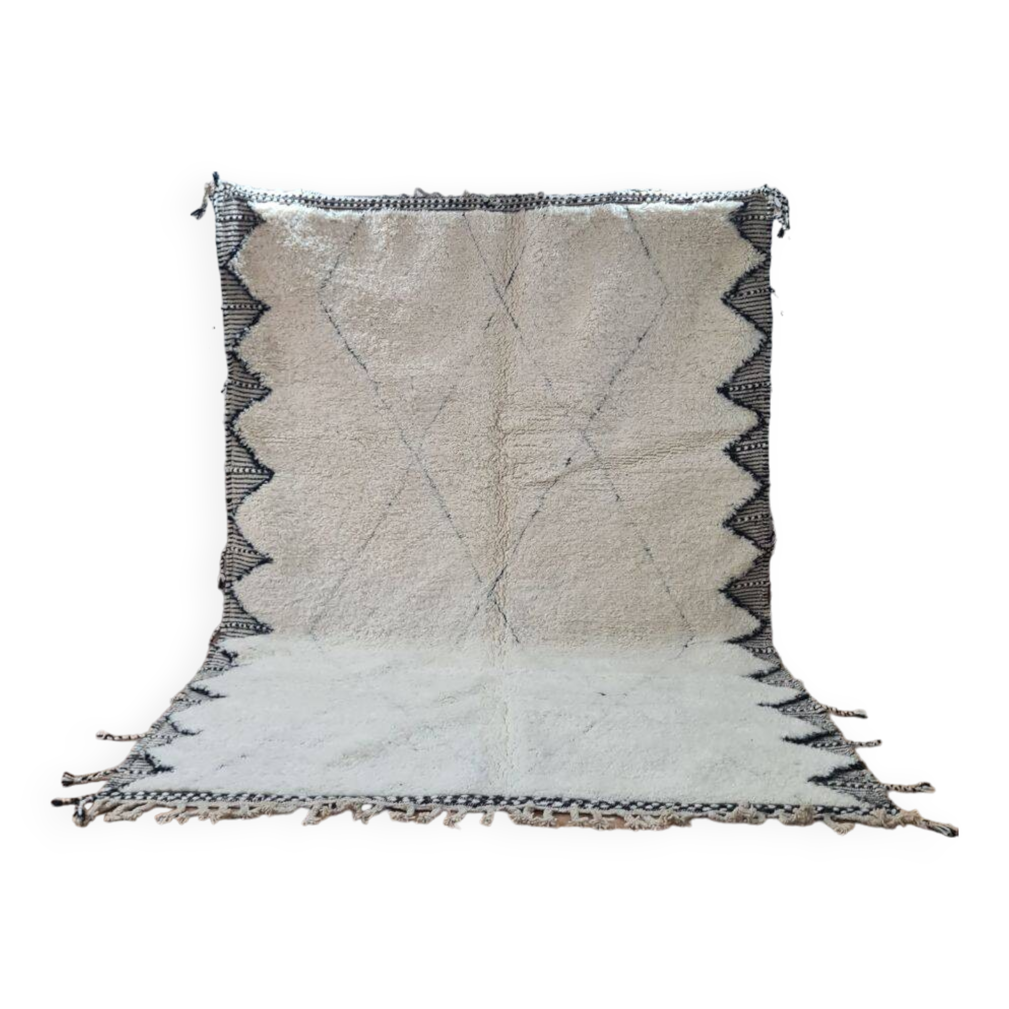 Handmade Beni Ouarain rug 300x200 cm