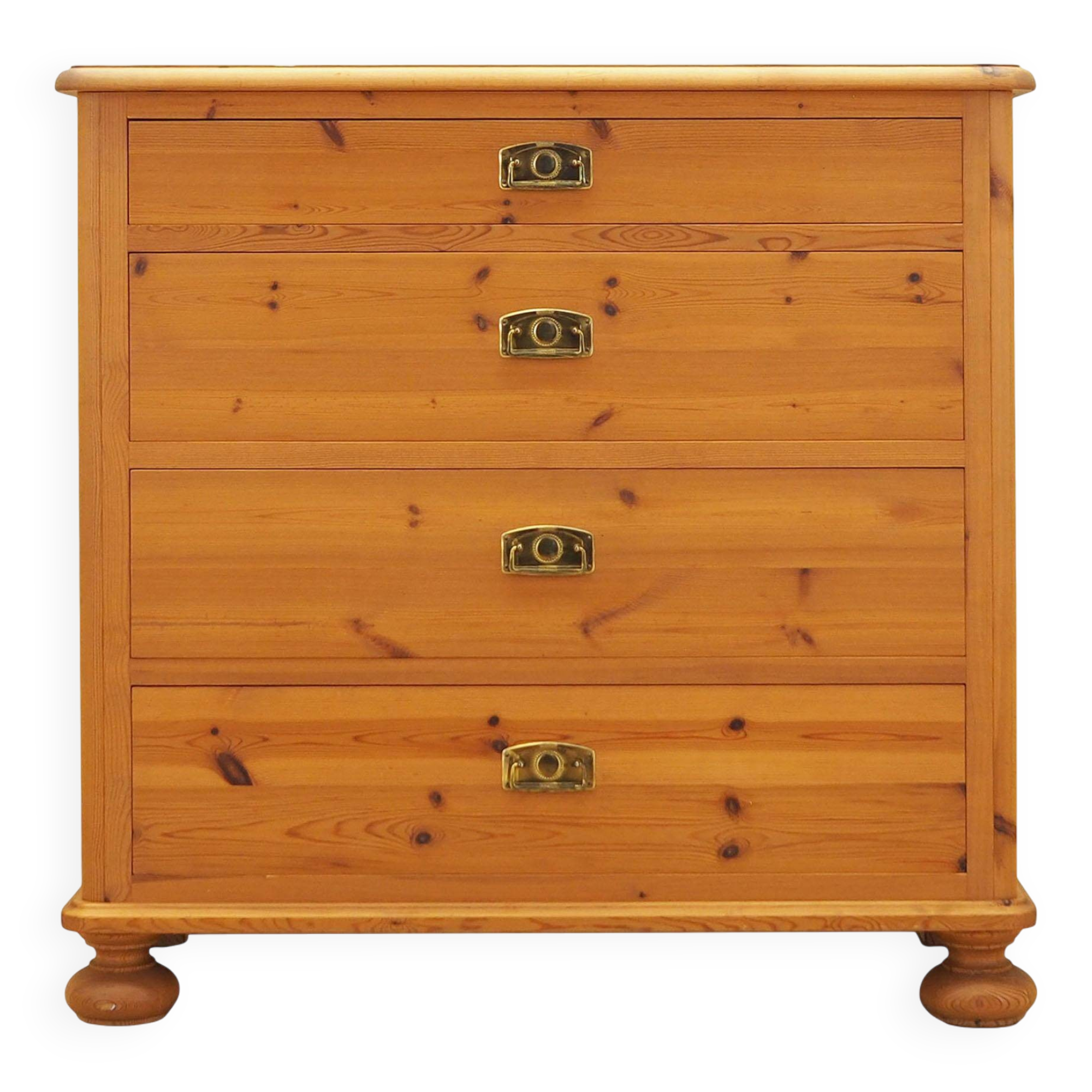 Pine chest of drawers, Danish design, 00s, production: Denmark