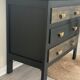 Ebony chest of drawers