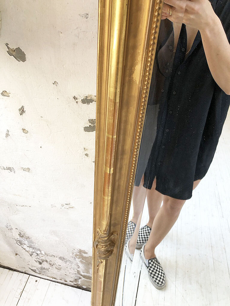 Rockery mirror Louis XV XIXth