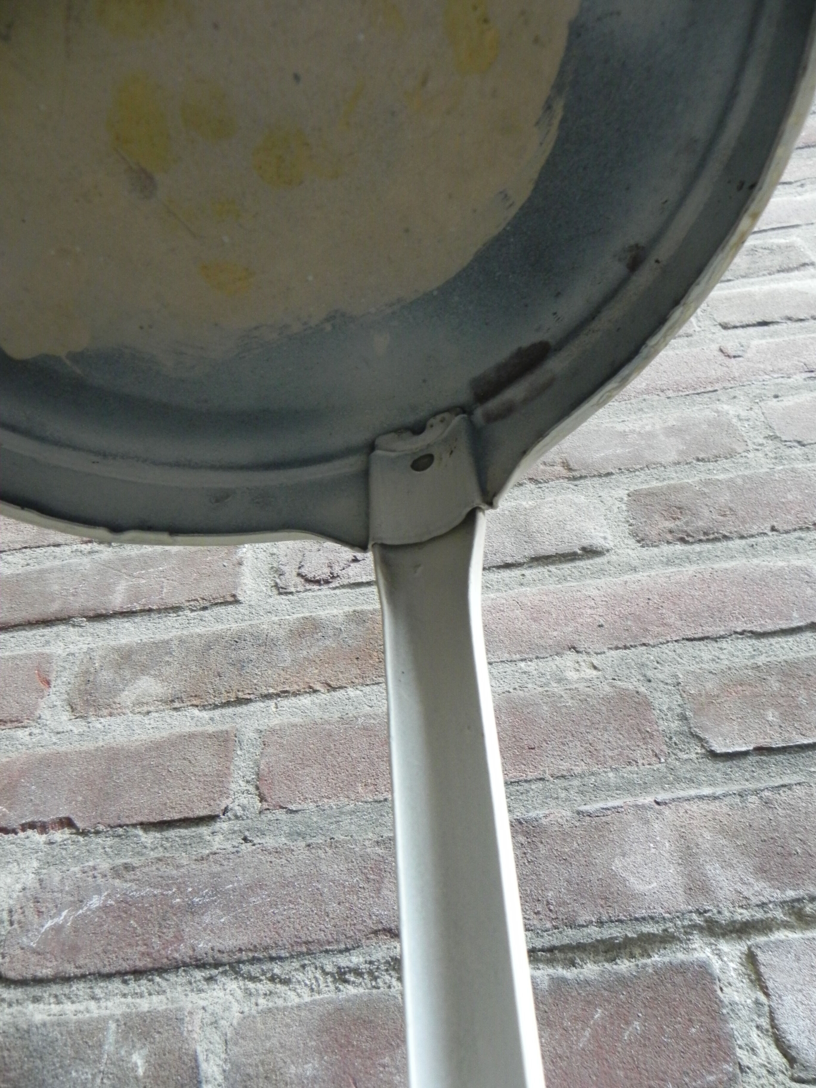 Industrial steel stool