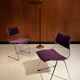 Pair of Novalux chairs, design by Rudi Verelst 1970