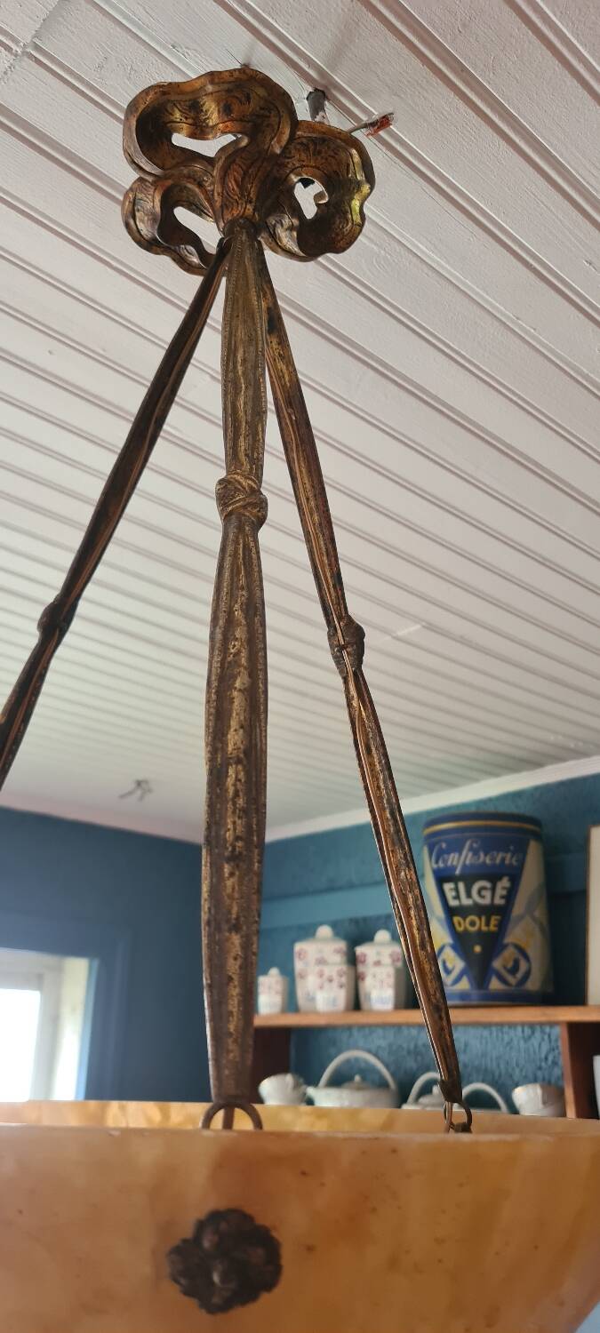 Artdeco pendant light circa 1920