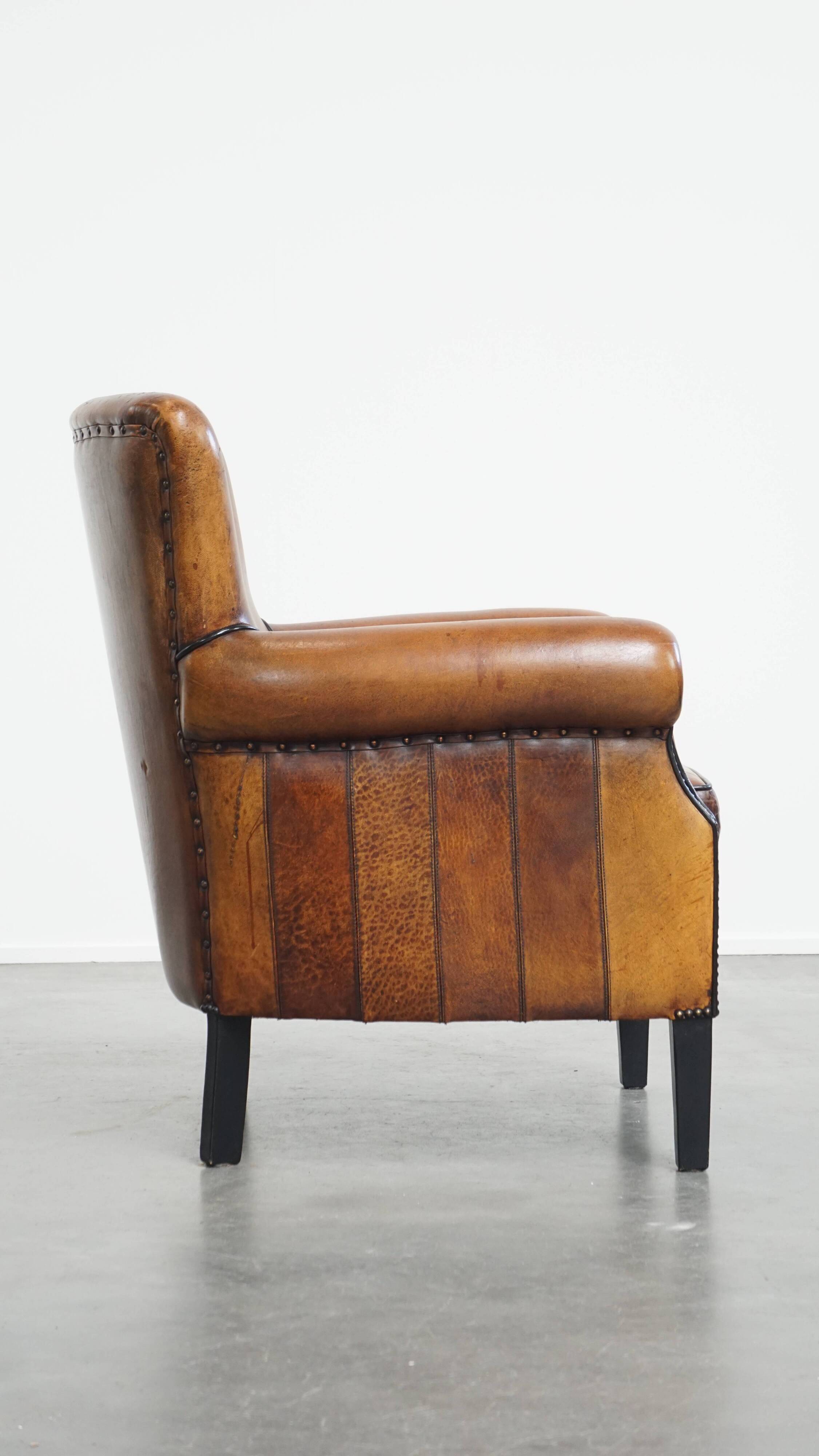 Sheepskin Leather Armchair