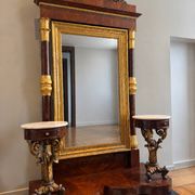 Antique Empire period mirror