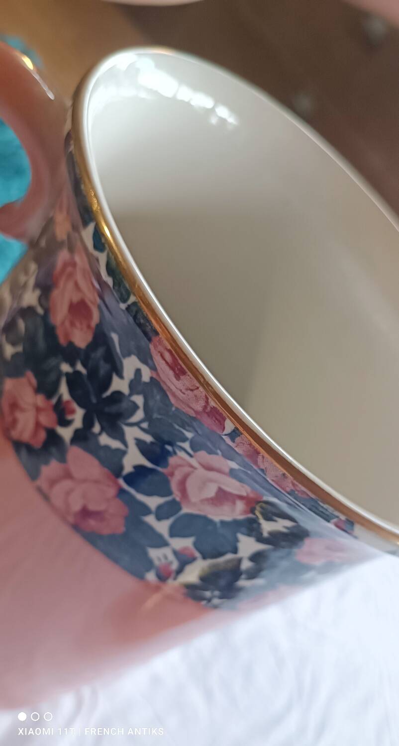 Antique ceramic water jug by W Bennett Hanley (1882-1922),