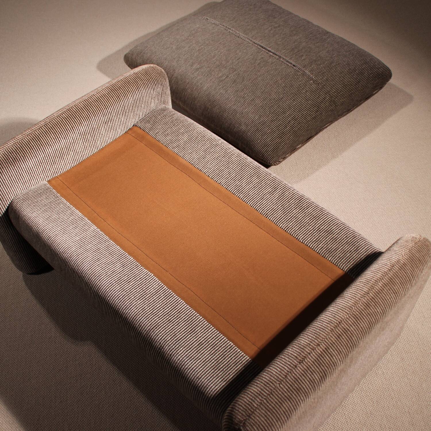 Lounge Chair & Ottoman ‚Maralunga‘ by Vico Magistretti for Cassina