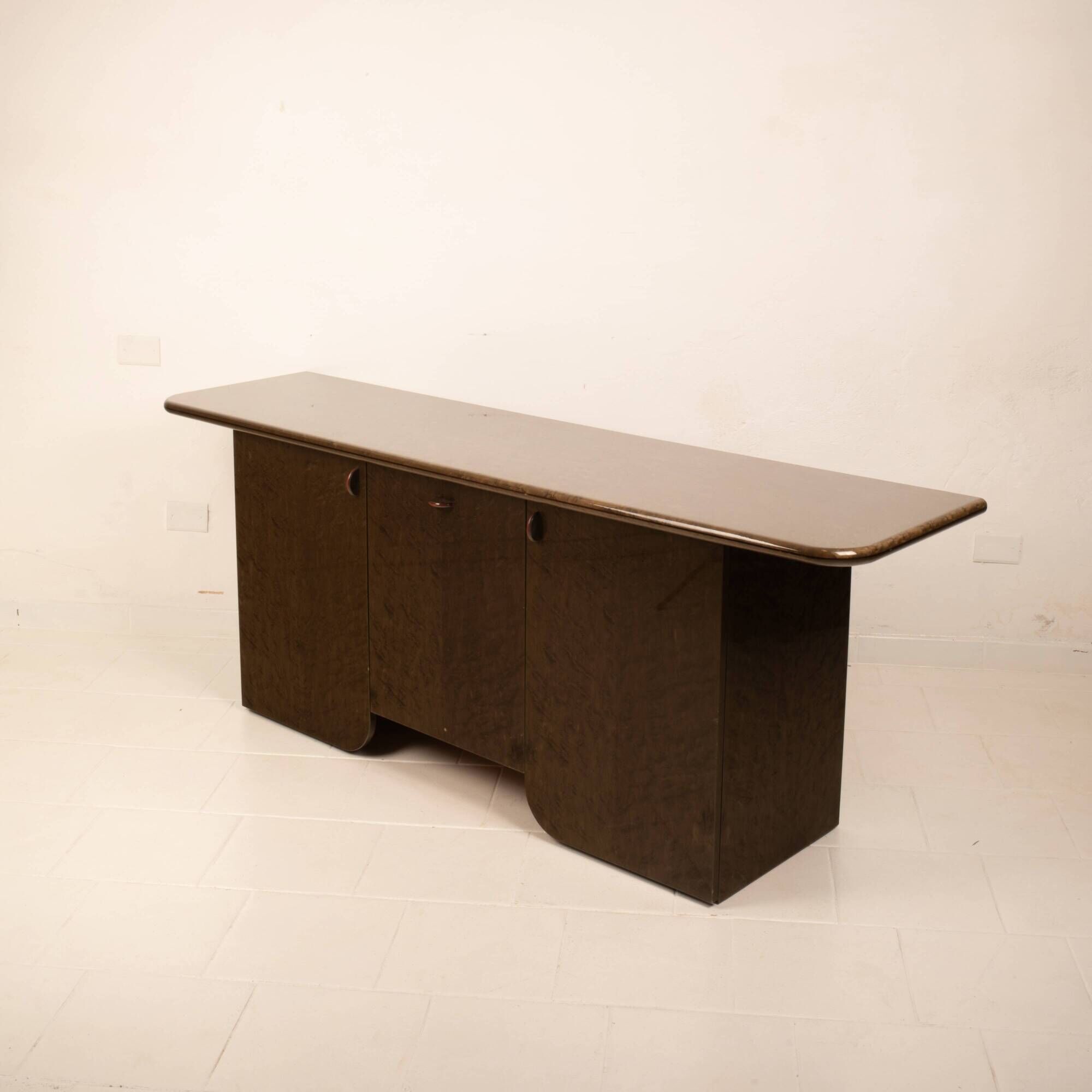 Seven sideboard by Luigi Saccardo for Gasparello, small version